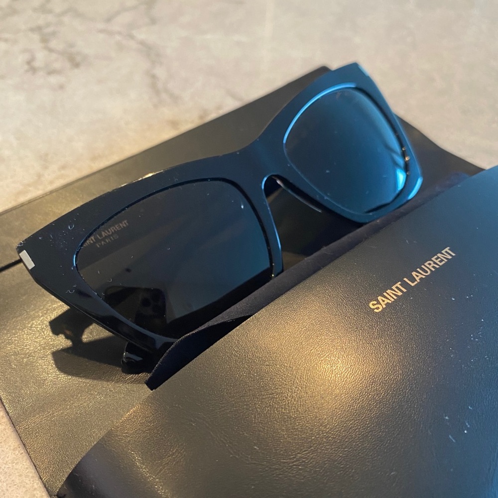 SAINT LAURENT BOLD KATE SUNGLASSES